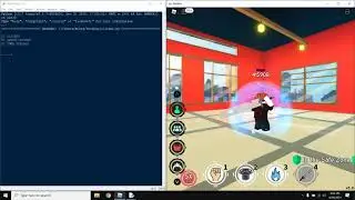 I mad a autoclicker for roblox - anime fighting simulator - to auto train while i sleep!!!!!