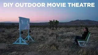 DIY Outdoor Movie Theater