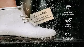 Now on Kickstarter: Xpresole   | All-Weather Boots Powered By Coffee