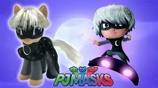 Custom LUNA GIRL PJ MASKS PONY Tutorial DIY Disney Jr MLP My Little
