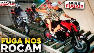 FUGA DOS ROCAM COM A NAMORADA DE TITAN 160 DE LEIL&Atilde;O!🔥 (GTA 5)