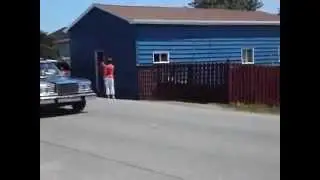 Antique Car and Motorcycle Parade in Placentia Newfoundland