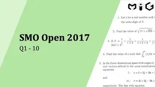 SMO 2017 Open Round 1 Walkthrough, Q1 - 10