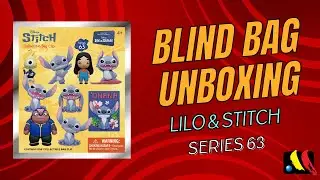 Lilo & Stitch Movie 3D Foam Bag Clips - Blind Unboxing - Monogram International Inc.