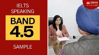 IELTS Speaking Test Sample 4.5 Band
