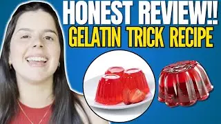 GELATIN TRICK RECIPE: Does the Bariatric Gelatin Recipe Works? GELATIN TRICK Review 🍮