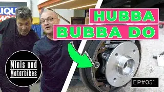 Changing the wheel hubs on a Peugeot 107 - Episode 051 of Minis and Motorbikes.
