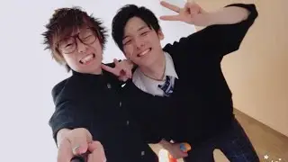 〈イヤホン推奨〉夜もすがら君想ふ　右じんたん　左みやかわくん
