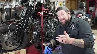 Замена масла в 3 отверстиях для Springer Softail 2005 года выпуска с @MotoStoriesandmore