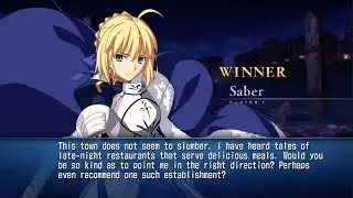 MELTY BLOOD: TYPE LUMINA - Saber's Story (Hard Difficulty)