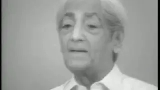 J. Krishnamurti - Brockwood Park 1977 - Public Talk 3 - What is at the very root of sorrow?