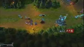 Jinx QUADRA at lvl 7  (League of Legends)