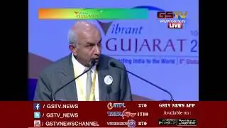 Faifax CEO Prem Vatsa addressed Vibrant Gujarat Summit 2017 on Day 1