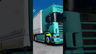|ETS2 1.58| Scania V8 Open Pipe Sound SJ Concept v1.5 #shorts #ets2mods #ets2 #viralvideo
