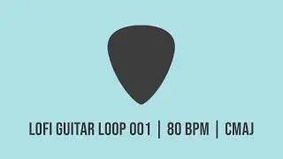Lofi Hip Hop Jazz Guitar Loop 001 (GUITAR ONLY) | 80 BPM | CMaj | Royalty Free #Lofi