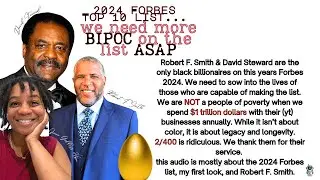 2024 FORBES TOP 10  LIST | First Look Reaction | become #freeasf