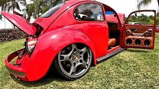 VW Vocho MODIFICADO con un toque de PORSCHE 10 ❤️❤️❤️ !!!