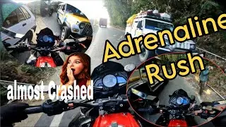 Pure Adrenaline Rush Ride on Traffic ! Engine Sound Only 🚀🥵...