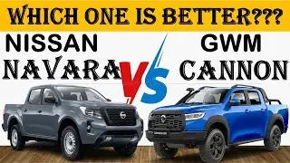 ALL NEW Nissan NAVARA Vs ALL NEW GWM CANNON | Which one is better ?