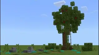 How to Build A Custom Oak Apple Tree in Minecraft!