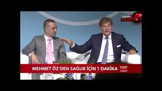 Mehmet Öz'den Sağlık İçin 1 Dakika