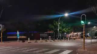 Campus night walk - A few words of encouragement. 