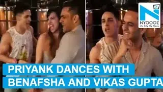 Vikas, Benafsha, Priyank Sharma dance on Sapna Choudhary's song
