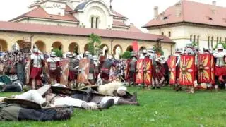 Marea batalie dintre daci si romani, la Festivalul Roman Apulum
