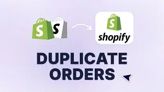 How to duplicate a fulfilled order on Shopify?