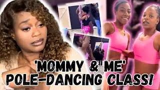 'Mommy & Me' pole-dancing class video footage goes viral