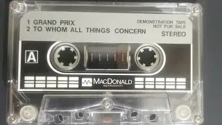 MacDonald Instruments Demonstration Tape - Funky!