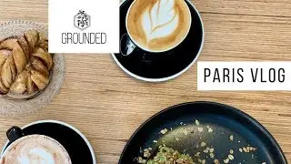 GROUNDED | VEGAN COFFEE SHOP | PARIS VLOG 🗼
