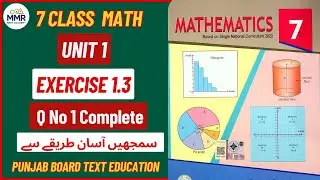 Class 7 Math | Exercise 1.3 Question 1 | Complete Solution in Urdu | Easy Method | New Book 2025