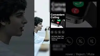 Realme Techlife DIZO Watch D Talk идеальные часы для активных людей 🔝