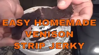 Whole muscle venison jerky