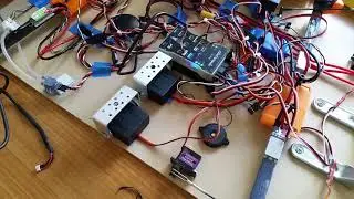 Tiltrotor servo testing for tricopter plane
