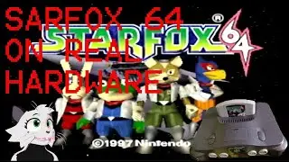 Playing Star Fox 64 on Original N64 Hardware (Captured with OBS!)