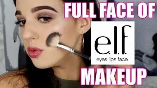 I'M SHOOK! Full Face Of e.l.f. First Impressions! | Jordan Byers