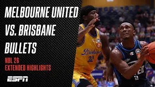 NBL Mini: Melbourne United vs. Brisbane Bullets | Extended Highlights