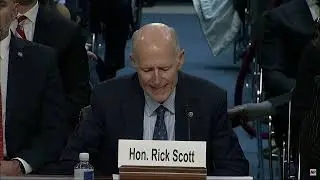 Confirmation Hearing &mdash; Pam Bondi&rsquo;s character witness is Medicare fraudster and FL Senator Rick Scott