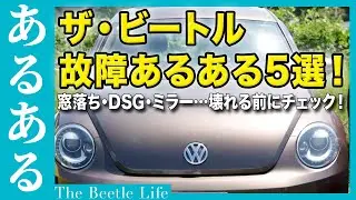 【故障事例5選】ザ・ビートル オーナー必見！パワーウィンドウ／DSG／ミラー不具合紹介