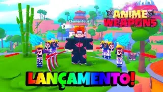 LAN&Ccedil;AMENTO! NOVO JOGO DO XOU - ANIME WEAPONS! (ROBLOX AO VIVO)