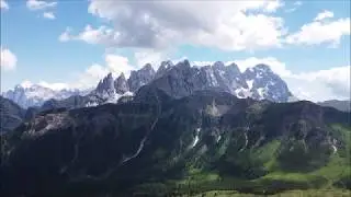 Col margherita, Alps, Italy - Drone 2K