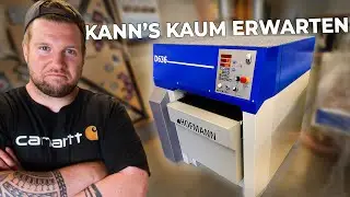 Endlich ist der neue Dickenhobel da! 🤩
