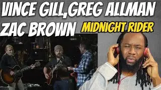 VINCE GILL,GREG ALLMAN AND ZAC BROWN Midnight Rider music reaction - That was a special treat!