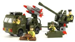 Конструктор ракетная установка Enlighten Brick 812 -  быстрая сборка