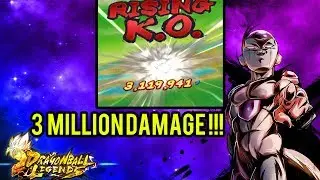 HOW TO GET OVER 2.5 MILLION DAMAGE ON THE EX5 FRIEZA MISSION|| Dragon Ball Legends