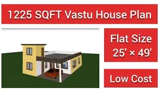 1225 SQFT House Plan | With map | Ghar ka naksha | Good house design | Ashiyana | Vastu house design