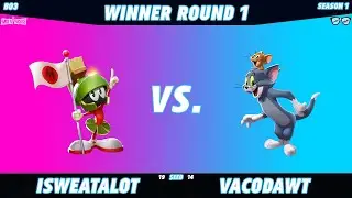 [S1] Multiversus Singles #7 - Winners Round 1 -  iSweat (Marvin) v  VacodaWT (Tom&Jerry)
