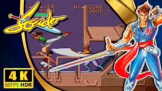 Strider (Arcade) 【Longplay】